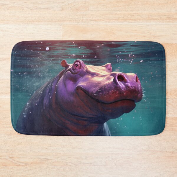 Item preview, Hippo Art #9 | Hippo Lovers designed and sold by ksgraphics222.