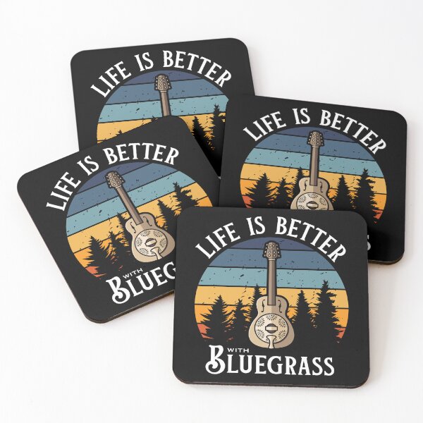 Item preview, Life is Better with Bluegrass (Dobro) designed and sold by Propeller Cap, LLC.
