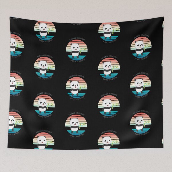 Item preview, Copy of Bamboo munching Bally flopping funny panda sticker pack designed and sold by Cosmicworld07.