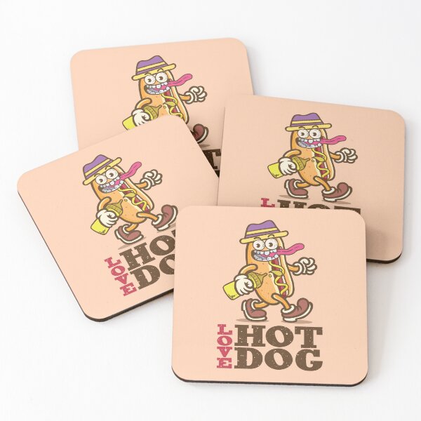 Item preview, Love Hot Dog designed and sold by LazyCaat.