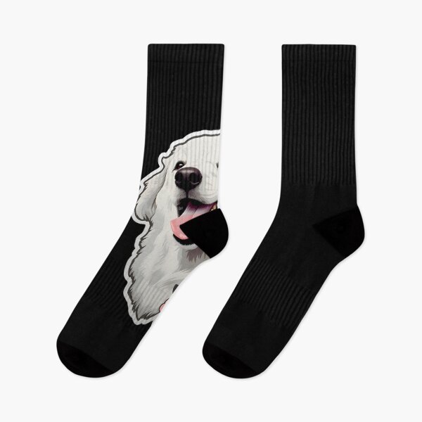 Item preview, Kuvasz in Flowers designed and sold by CUTEDOGGIEZ.