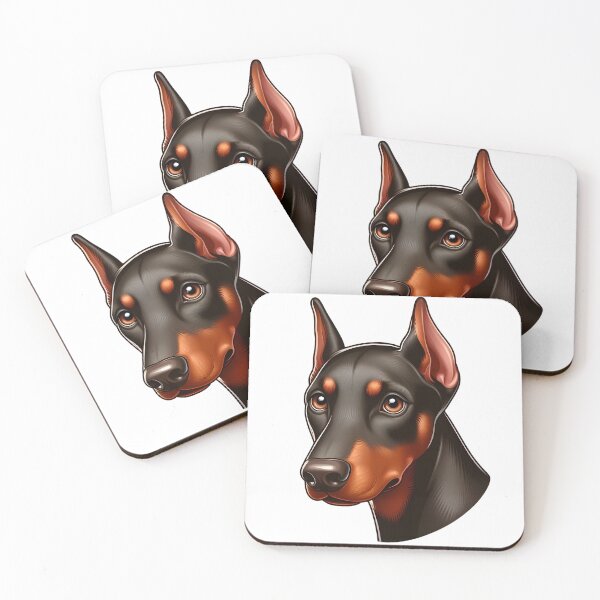 Aperçu de l'œuvre Doberman créée et vendue par Delamoon.