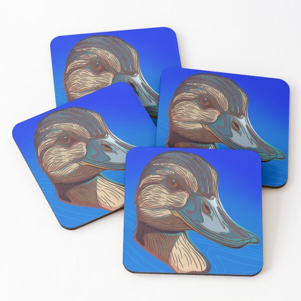Item preview, Swimming Mallard Duck Head designed and sold by DaveDanchuk.