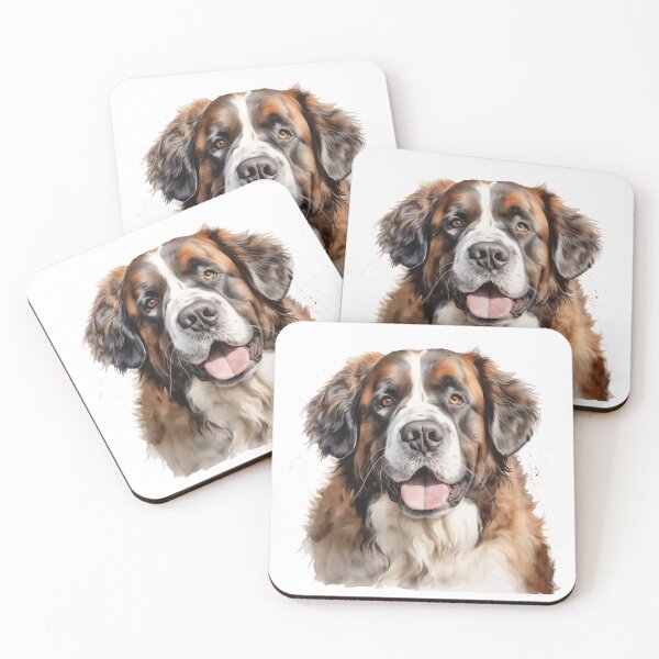 Item preview, Watercolor Saint Bernard designed and sold by davidalv.