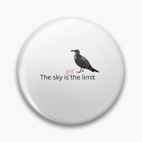 Item preview, The sky is not the limit, seagull designed and sold by Gkate-art.