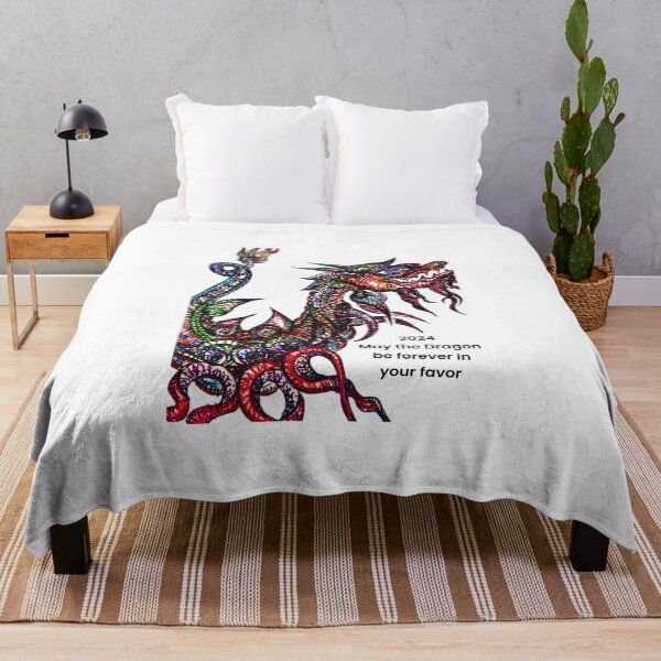 Item preview, 2024 New Year of the Dragon designed and sold by Doodle Mind Journeys.