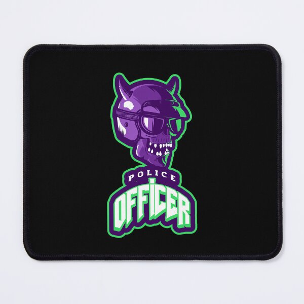 Item preview, Police Officer Design with Bold Racer designed and sold by PRIVARSHU.
