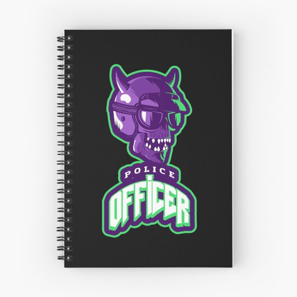Item preview, Police Officer Design with Bold Racer designed and sold by PRIVARSHU.