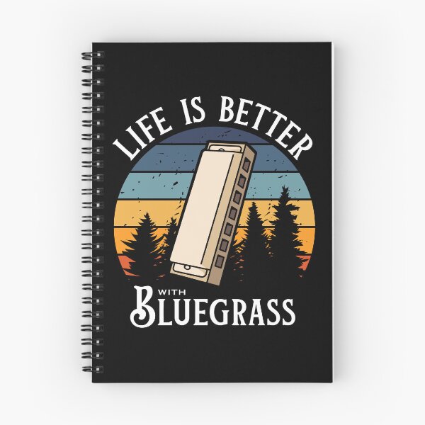 Item preview, Life is Better with Bluegrass (Harmonica) designed and sold by Propeller Cap, LLC.