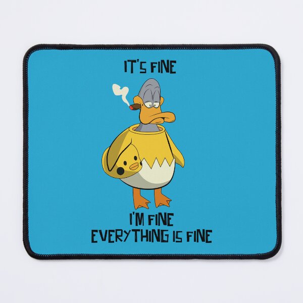 Item preview, Duck Vintage its fine im fine everything is fine designed and sold by JuroArt.