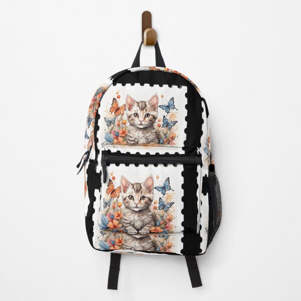 Item preview, A Kitten's Dance with Butterflies designed and sold by HendAhabib.