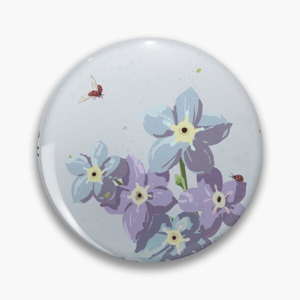 Item preview, Myosotis flowers designed and sold by OrangesAndFun.
