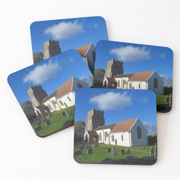 Item preview, St Peters Church, Cretingham - Puffy White Cloud designed and sold by wiggyofipswich.