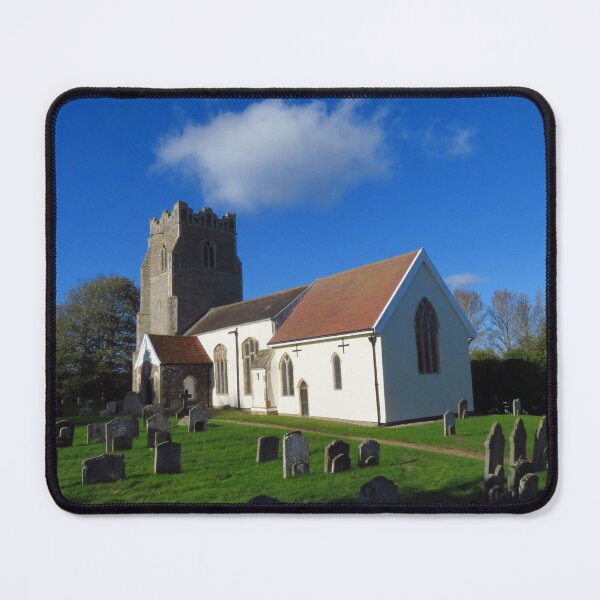 Item preview, St Peters Church, Cretingham - Puffy White Cloud designed and sold by wiggyofipswich.