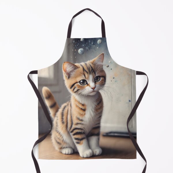 Artikelvorschau, Charming Watercolor Kitten entworfen und verkauft von Regina Koch.