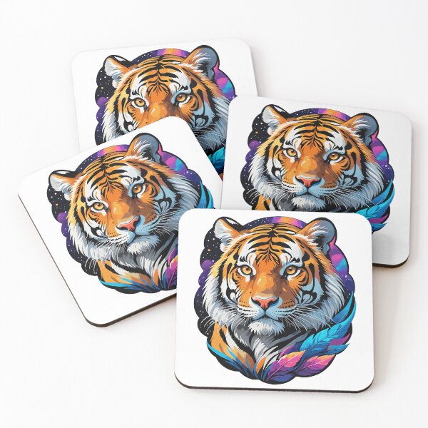 Item preview, Cosmic Tiger Essence Amidst Astral Feathers designed and sold by SCG-designs.