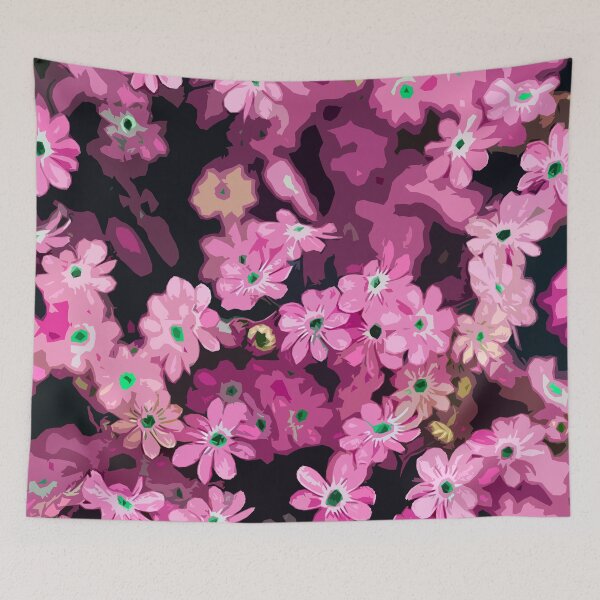 Item preview, Painted Forget-Me-Not Pink designed and sold by Little-Vixen.