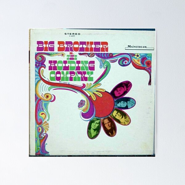 Item preview, Big Brother & The Holding Company, Acid Rock, San Francisco, Self Titled debut lp, Janis designed and sold by Vintaged.