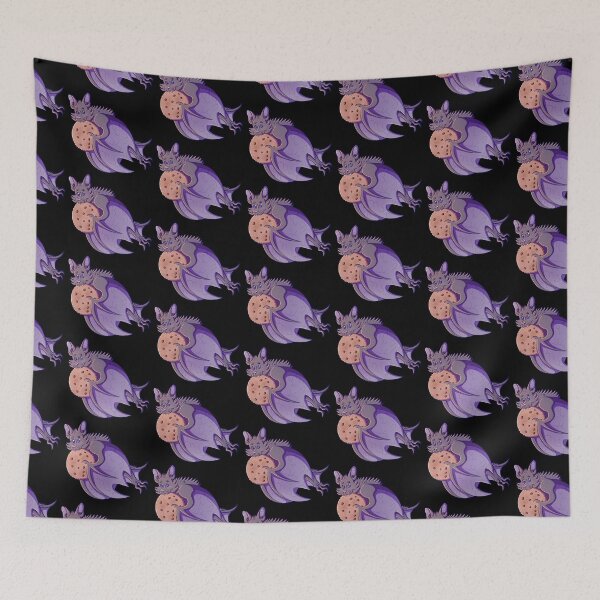 Item preview, Cute Bat with Cookie designed and sold by skybluekitty.