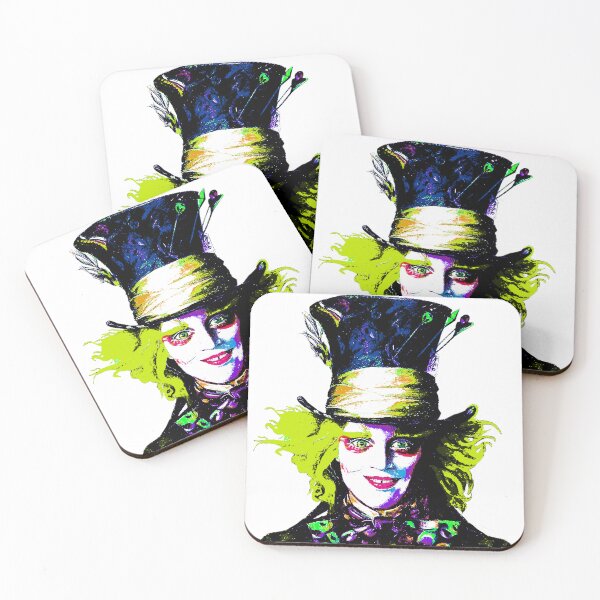 Item preview, The Mad Hatter – Lime Green Hair designed and sold by Maverick51.