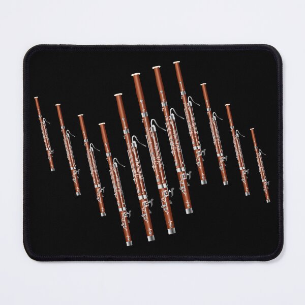 Item preview, Bassoon on black zigzag designed and sold by kobyakov.