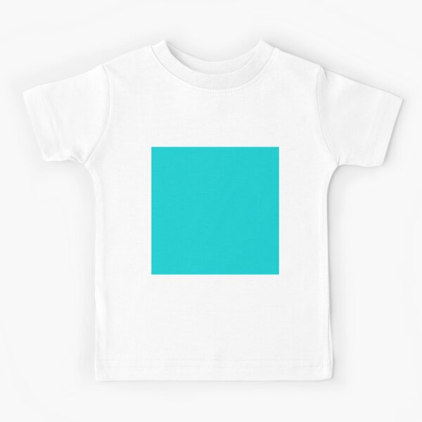 Aqua blue t shirt sales plain