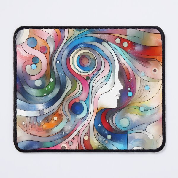 Item preview, Soulful Swirls: An Abstract Portrait of Emotion designed and sold by Vitalka-uk.