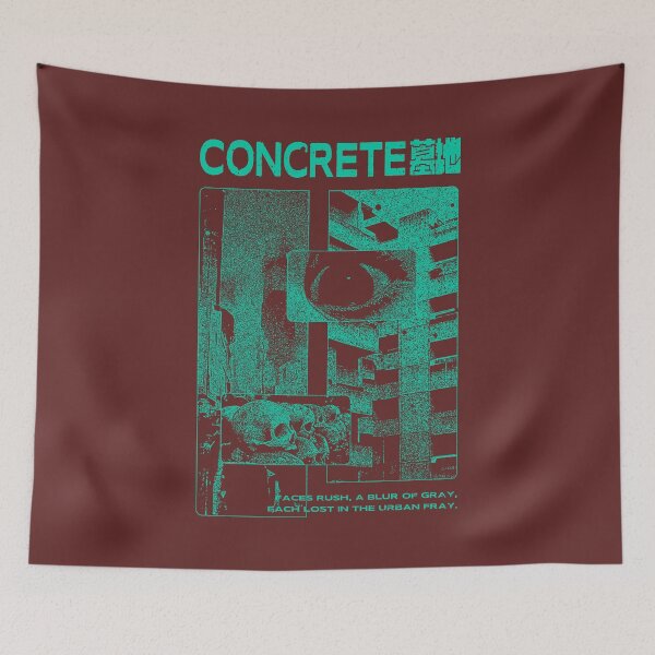 Item preview, Concrete Grave Y2K Brutalist  Aesthetics designed and sold by PVSKI.