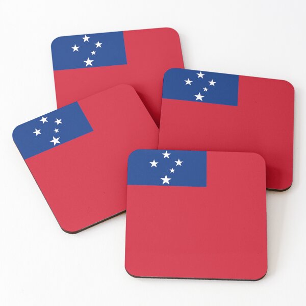Item preview, National Flag Independent State of Samoa, Western Samoa designed and sold by Danler.