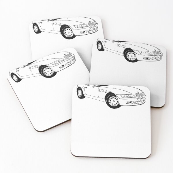 Item preview, #4 - German Roadster - Coastal Escapades by RL - White Background designed and sold by LCNT-ART.