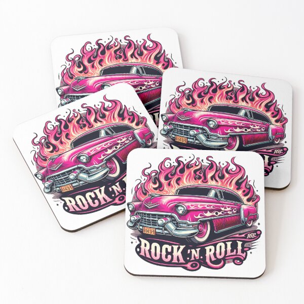 Item preview, Pink cadillac rock n' roll designed and sold by CogniCraft.