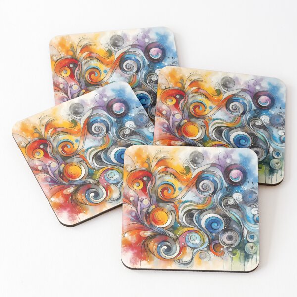 Item preview, Vortex of Visions: Abstract Whirls of Imagination designed and sold by Vitalka-uk.