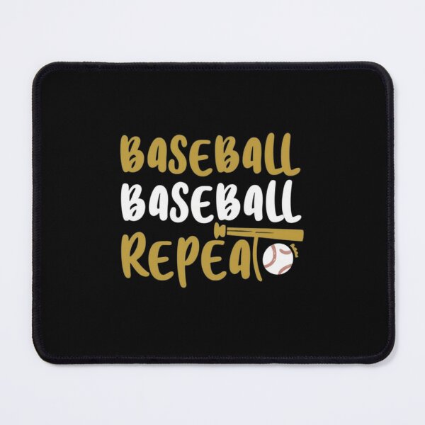 Item preview, Baseball Baseball and Repeat ball on a sign designed and sold by BlueGoldArt.