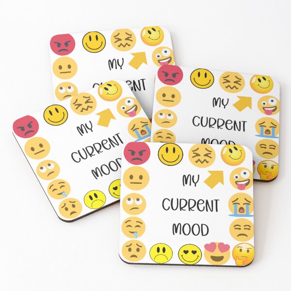 Item preview, My Current Mood: Expressive Emotions Print designed and sold by C-CheleSells.