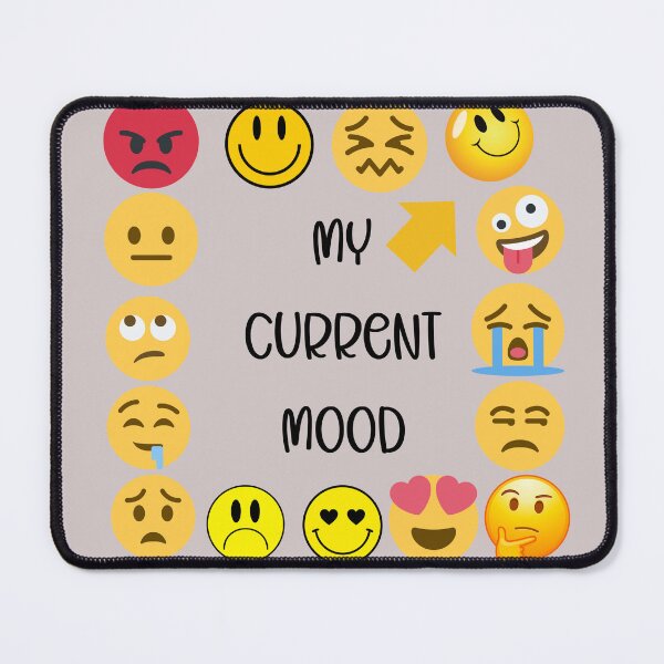 Item preview, My Current Mood: Expressive Emotions Print designed and sold by C-CheleSells.