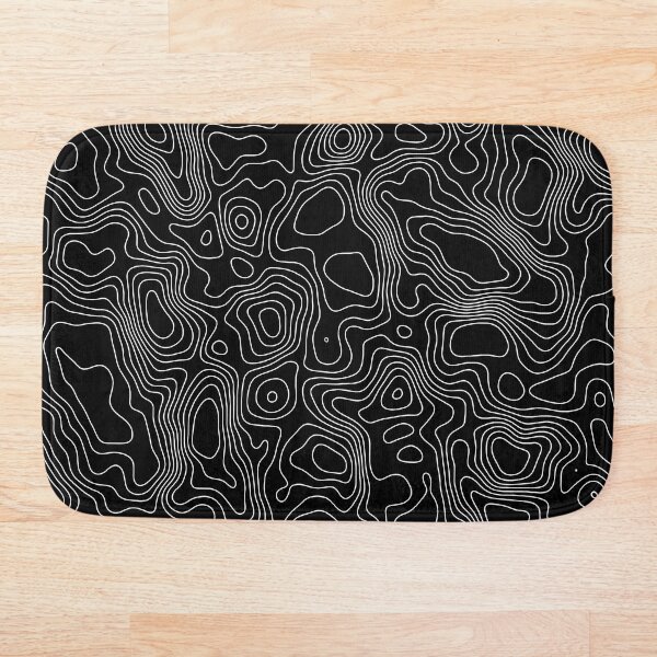 Item preview, Líneas de contorno topográficas minimalistas abstractas designed and sold by avperth.