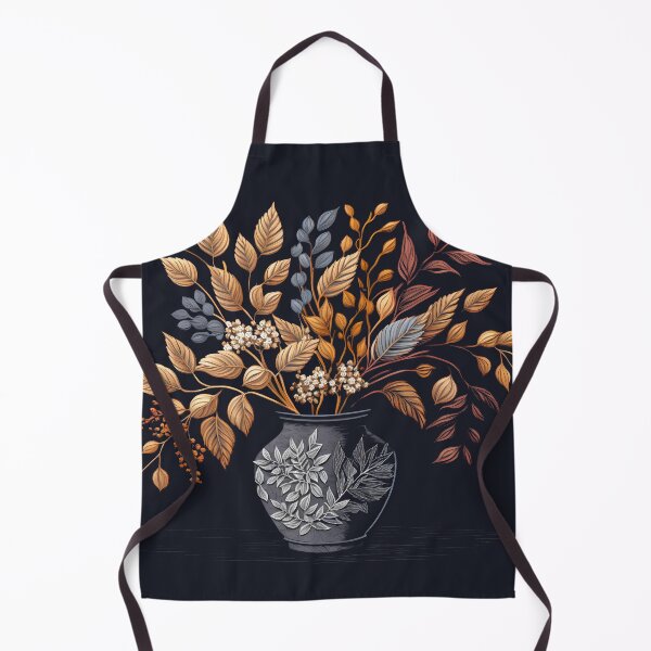 Item preview, Flower vase on black background designed and sold by randrdesign.