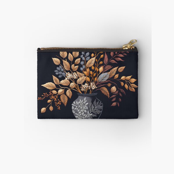 Item preview, Flower vase on black background designed and sold by randrdesign.
