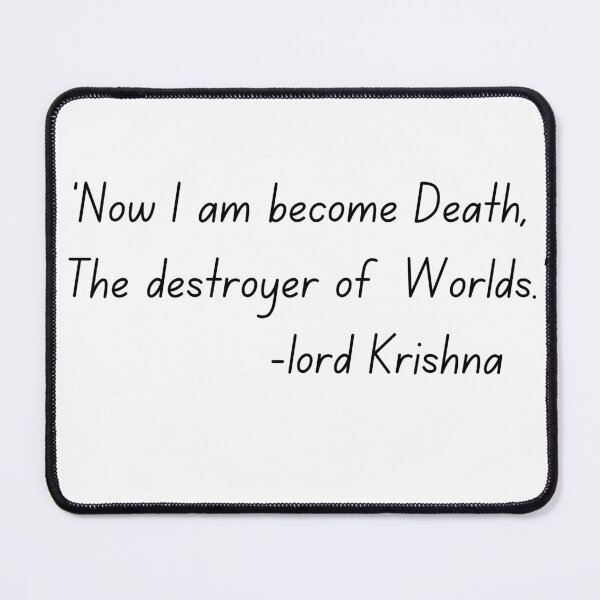 Item preview, Now I am become death designed and sold by Ruhaabsamayra Sihag.