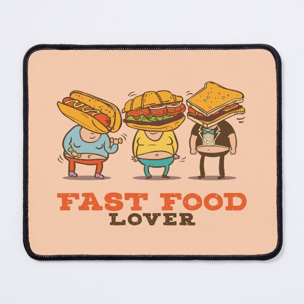 Item preview, Fast Food Lover - Friends Talking designed and sold by LazyCaat.