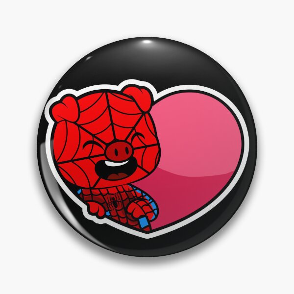 Item preview, Spider-Pig cartoon funny heart designed and sold by karsivenco.
