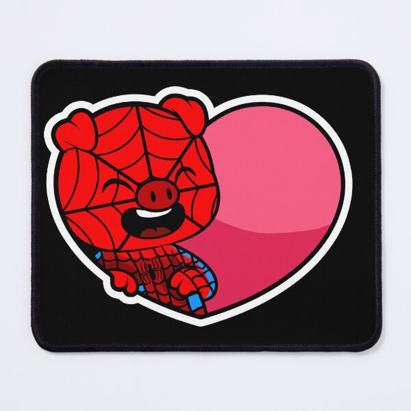 Item preview, Spider-Pig cartoon funny heart designed and sold by karsivenco.