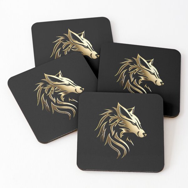 Item preview, Golden Dark Wolf designed and sold by Reichcorp.