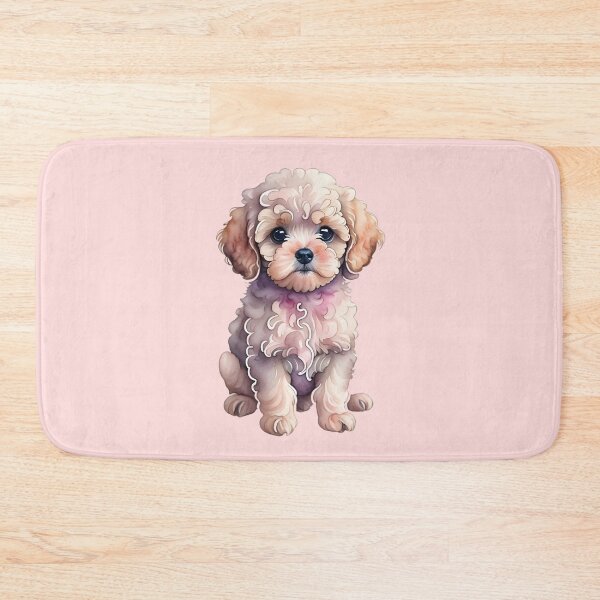 Item preview, Maltipoo puppy in watercolor designed and sold by Nolan6.