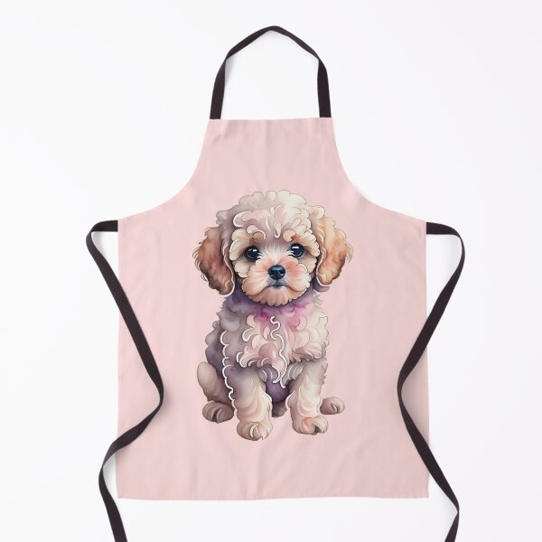 Item preview, Maltipoo puppy in watercolor designed and sold by Nolan6.