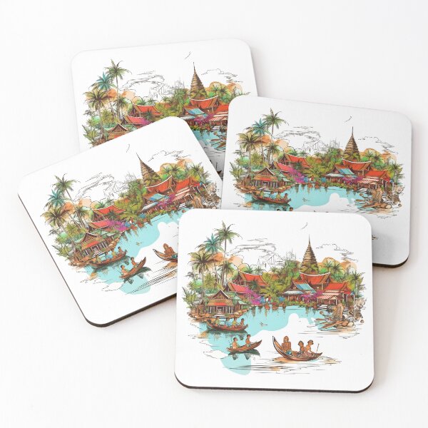 Item preview, Traditional life in Thailand  designed and sold by Ryslissa.