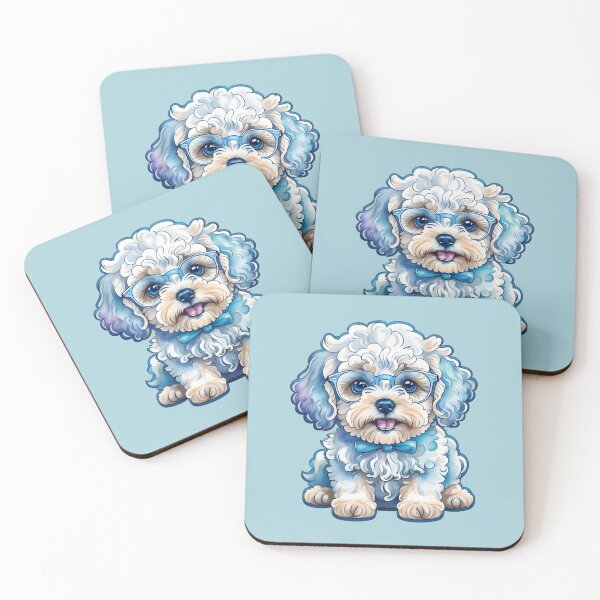 Item preview, Maltipoo in blue designed and sold by Nolan6.
