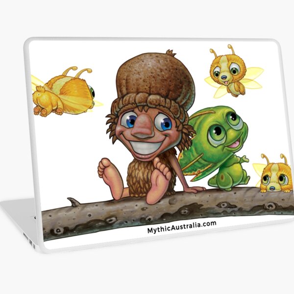 Mythic Australia Kip and Pip Laptop Skin