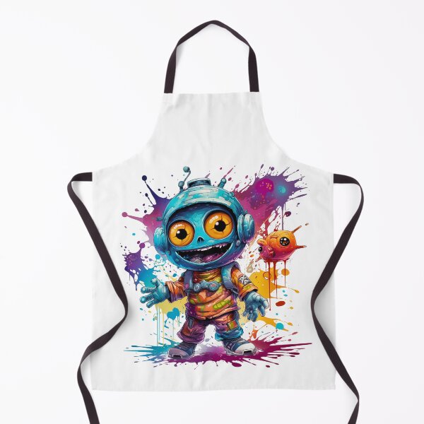 Item preview, Blue Alien Bliss: Joyful Extraterrestrial Life - Quirky Cosmic Enjoyment designed and sold by Moisky Patterns.
