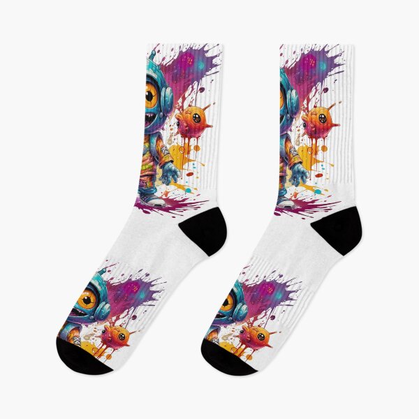 Item preview, Blue Alien Bliss: Joyful Extraterrestrial Life - Quirky Cosmic Enjoyment designed and sold by Moisky Patterns.